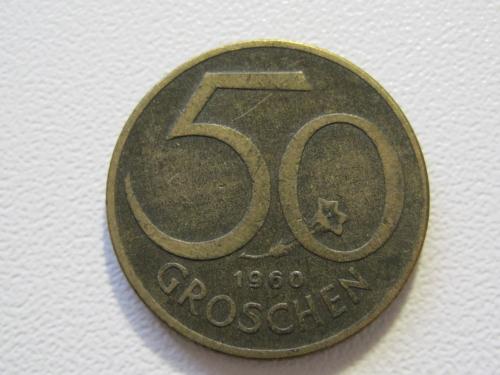 Австрия 50 грошей 1960 года #35377