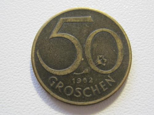 Австрия 50 грошей 1962 года #35378