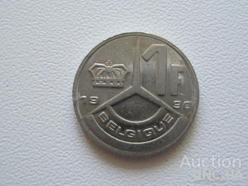 Бельгия 1 франк 1990 года #9397