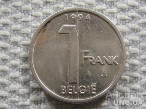 Бельгия 1 франк 1994 года /BELGIE/ #3633