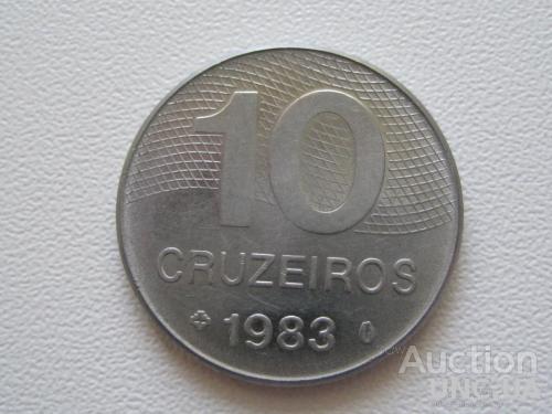 Бразилия 10 крузейро 1983 года #10019