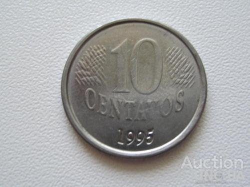 Бразилия 10 сентаво 1995 года #9903