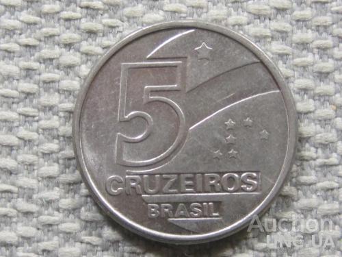 Бразилия 5 крузейро 1991 года #4130