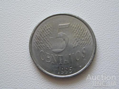 Бразилия 5 сентаво 1995 года #9875