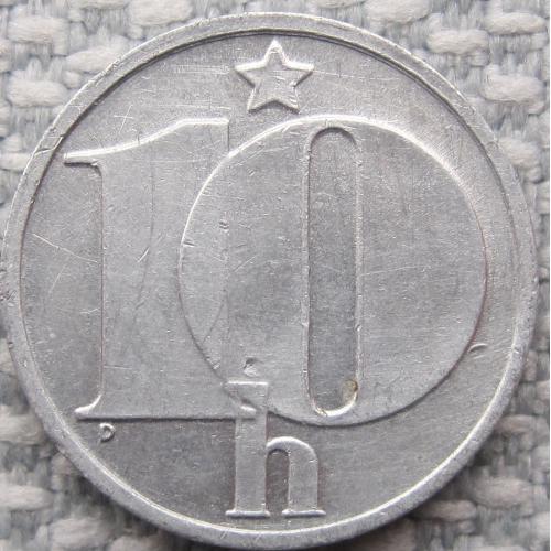 Чехословакия 10 геллеров 1987 года #13192