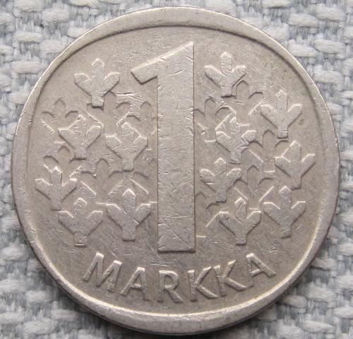 Финляндия 1 марка 1981 года #13736