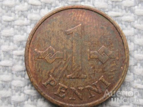 Финляндия 1 пенни 1963 года #1902