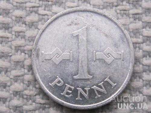 Финляндия 1 пенни 1970 года #1934