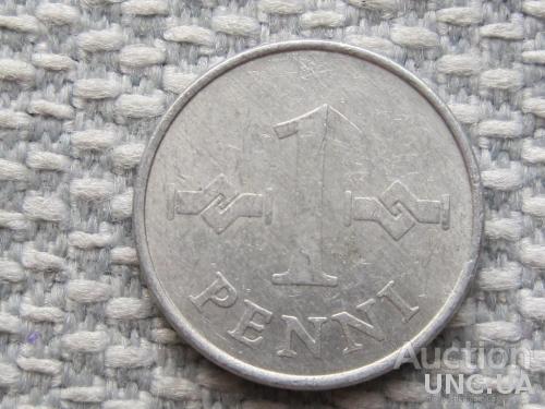 Финляндия, 1 пенни 1973 года #593