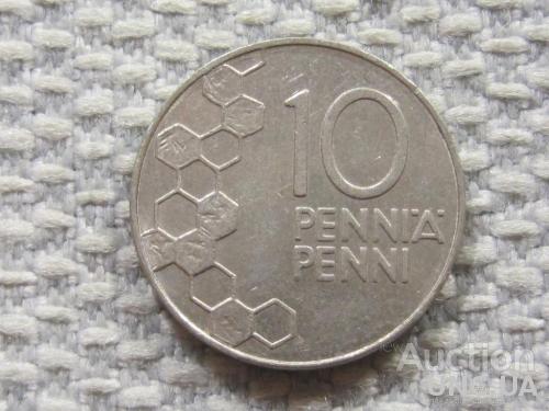 Финляндия 10 пенни 1990 года #4218
