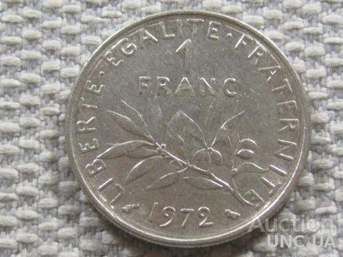 Франция 1 франк 1972 года #3752