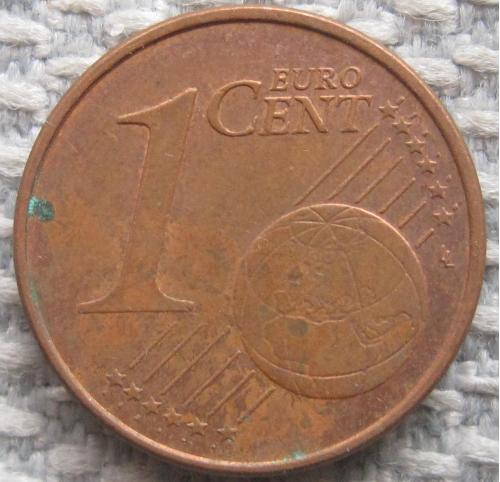 Германия 1 цент 2004 года G #11779