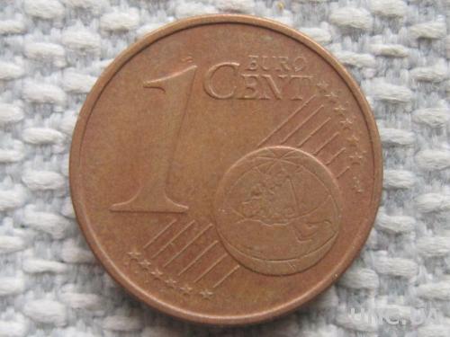 Германия 1 евро цент 2002 года A #5254