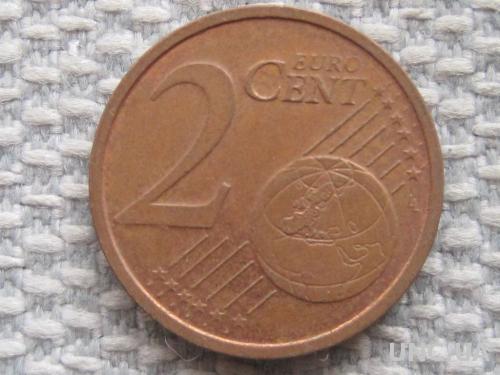 Германия 2 евро цента 2002 года A #5271