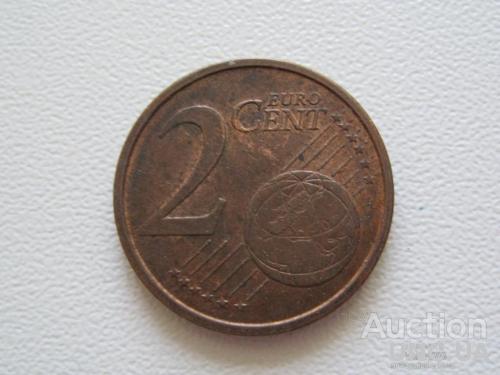Италия 2 евро цента 2002 года #9540