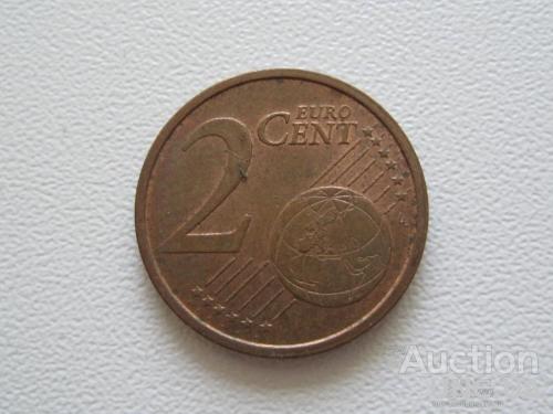 Италия 2 евро цента 2002 года #9547