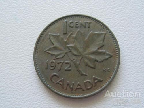 Канада 1 цент 1972 года #9120