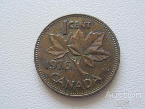 Канада 1 цент 1976 года #9130