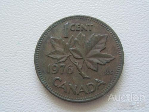 Канада 1 цент 1976 года #9131