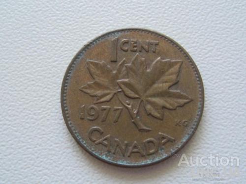 Канада 1 цент 1977 года #9135