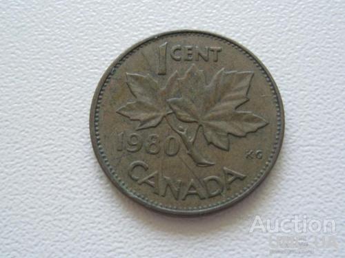 Канада 1 цент 1980 года #9149
