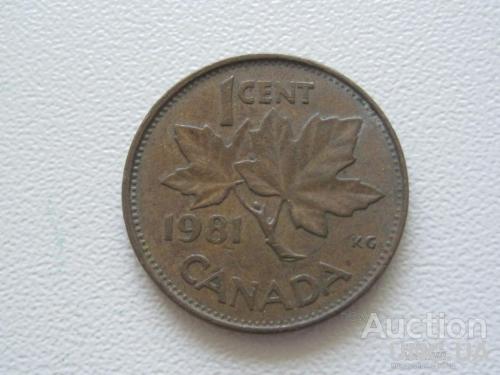 Канада 1 цент 1981 года #9151