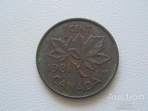 Канада 1 цент 1981 года #9153
