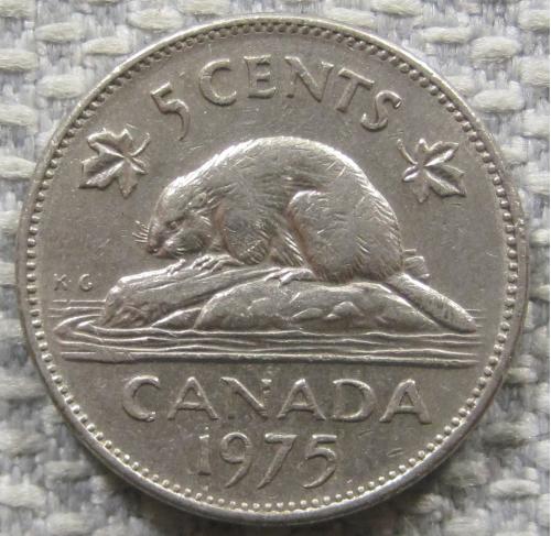 Канада 5 центов 1975 года #12763