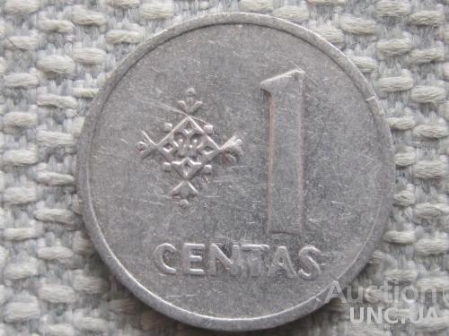 Литва 1 цент 1991 года #5210