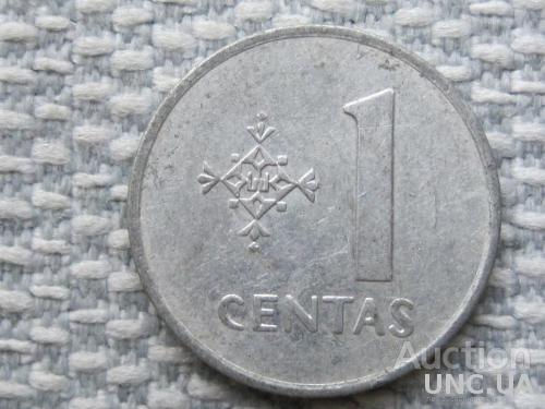 Литва, 1 цент 1991 года #555