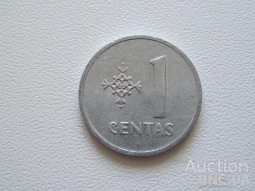 Литва 1 цент 1991 года #9392