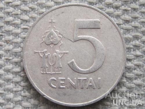 Литва 5 центов 1991 года #5224