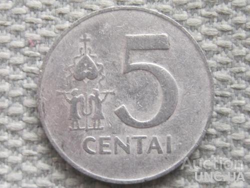 Литва 5 центов 1991 года #5227