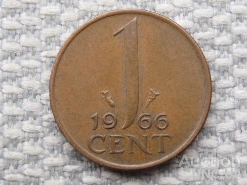 Нидерланды. 1 цент 1966 года #2010
