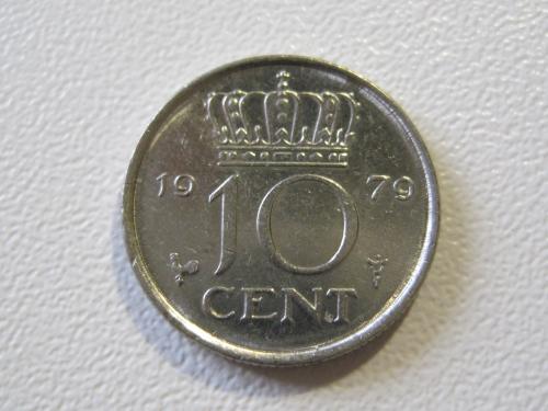 Нидерланды 10 центов 1979 года #35148