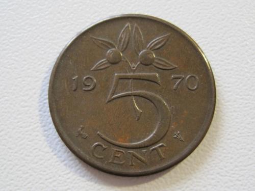 Нидерланды 5 центов 1970 года #35112
