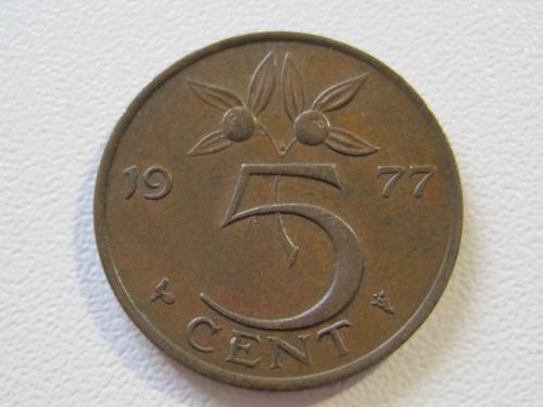 Нидерланды 5 центов 1977 года #35116