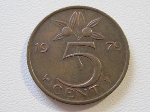 Нидерланды 5 центов 1979 года #35118