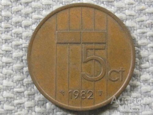 Нидерланды 5 центов 1982 года #3923