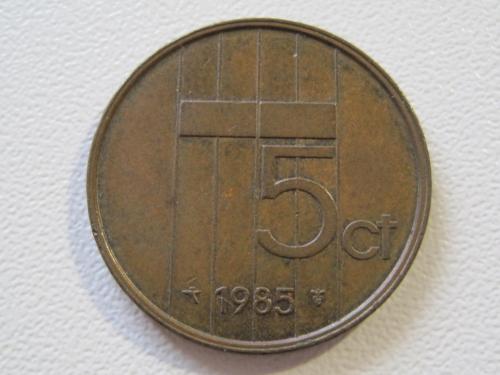 Нидерланды 5 центов 1985 года #35122
