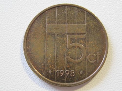 Нидерланды 5 центов 1998 года #35126