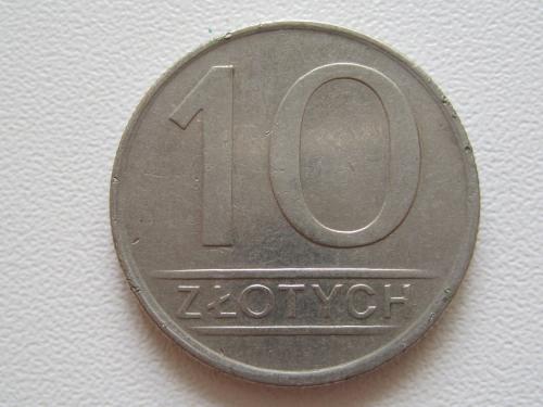 Польша 10 злотых 1984 года #10532