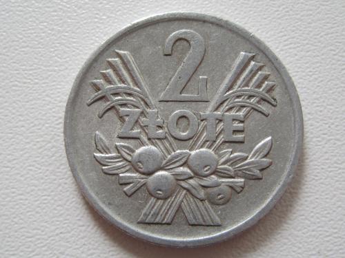 Польша 2 злотых 1974 года #13862
