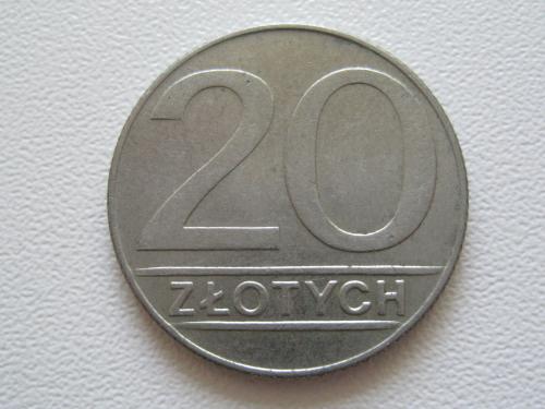 Польша 20 злотых 1989 года #10435
