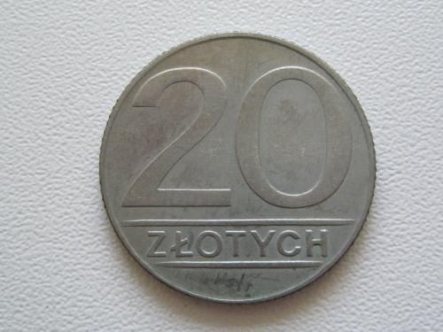 Польша 20 злотых 1989 года #10438