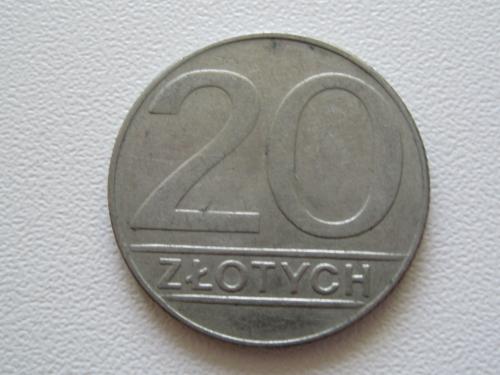 Польша 20 злотых 1990 года #10446