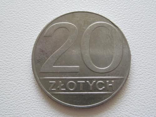 Польша 20 злотых 1990 года #10447
