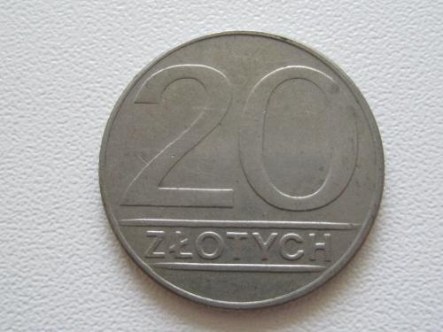 Польша 20 злотых 1990 года #10449