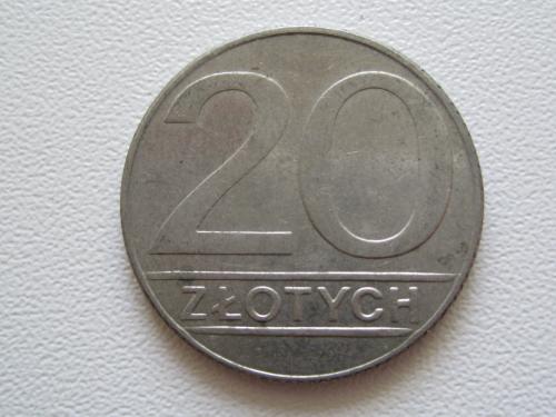 Польша 20 злотых 1990 года #10451