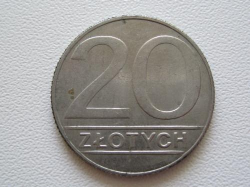 Польша 20 злотых 1990 года #10452